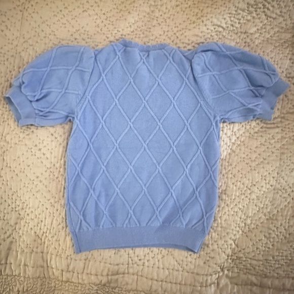 Janie and Jack Girls sweater with embroidery detailing - Picture 2 of 2